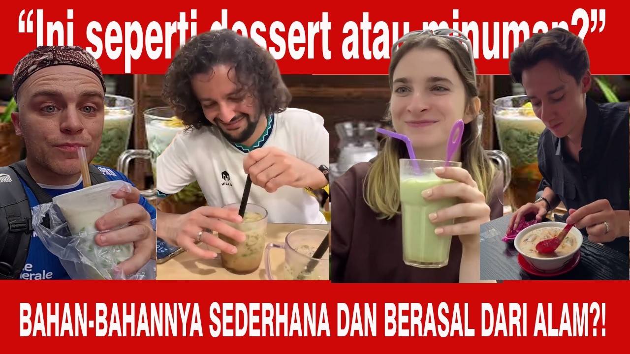 Bule Minum Minuman Legendaris!