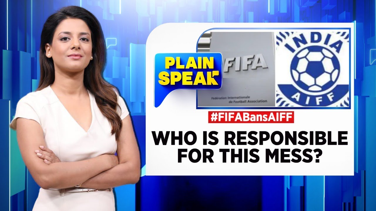 FIFA Suspends AIFF | FIFA Ban India Football | FIFA Suspends India | PLAIN SPEAK | English News