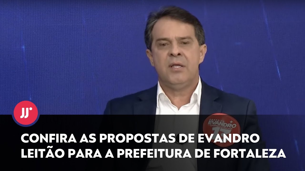 ENTREVISTA COM O CANDIDATO À PREFEITURA DE FORTALEZA, EVANDRO LEITÃO (PT)