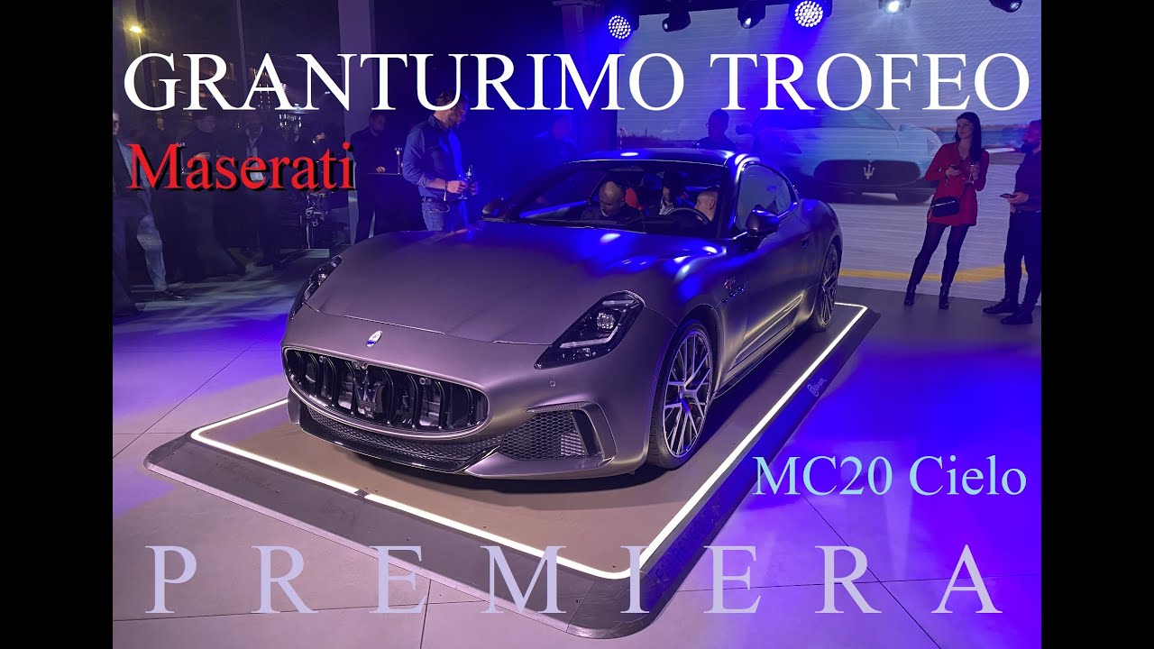 Polska Premiera Maserati Granturismo Trofeo & MC20 Cielo !!! Sztos !