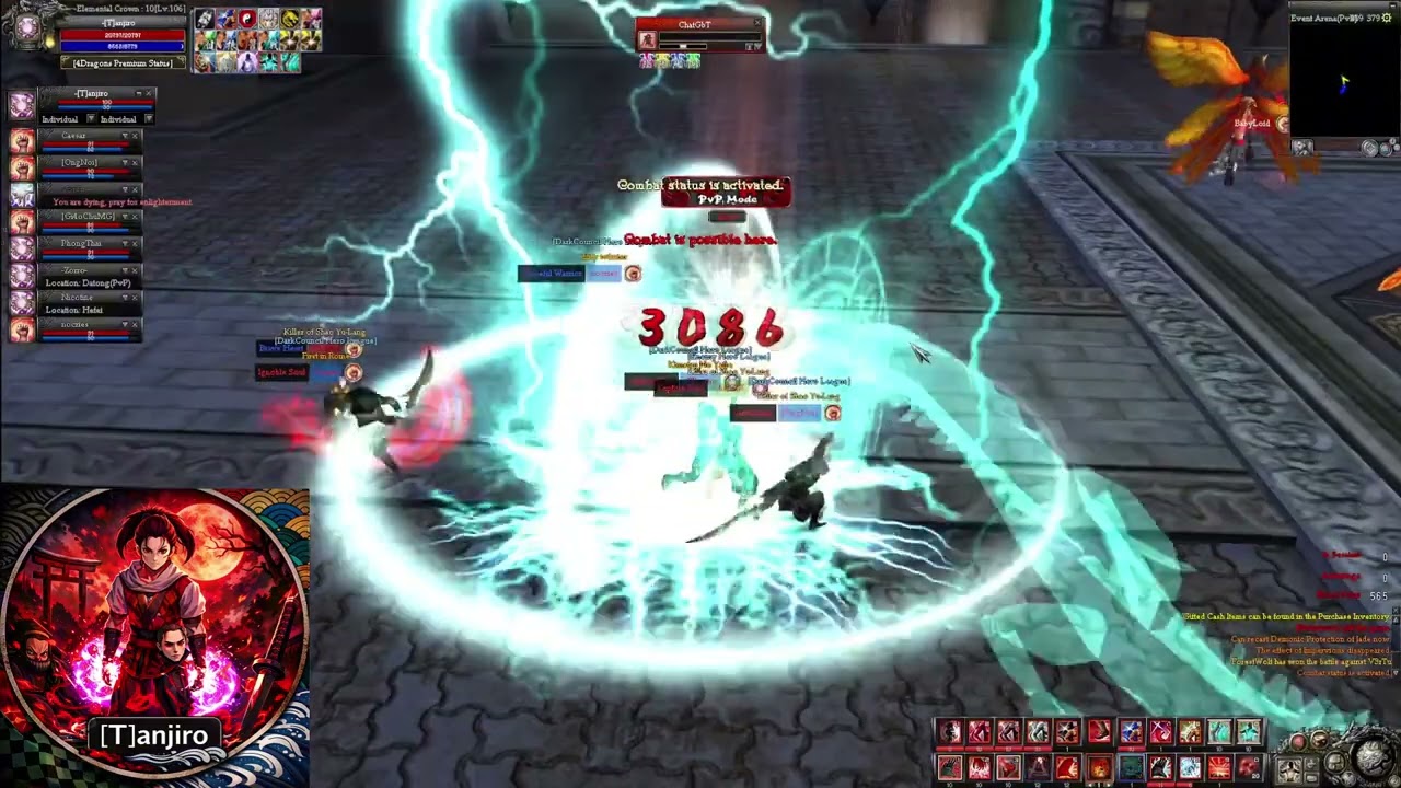 9dragons 4D - Random arena PoV