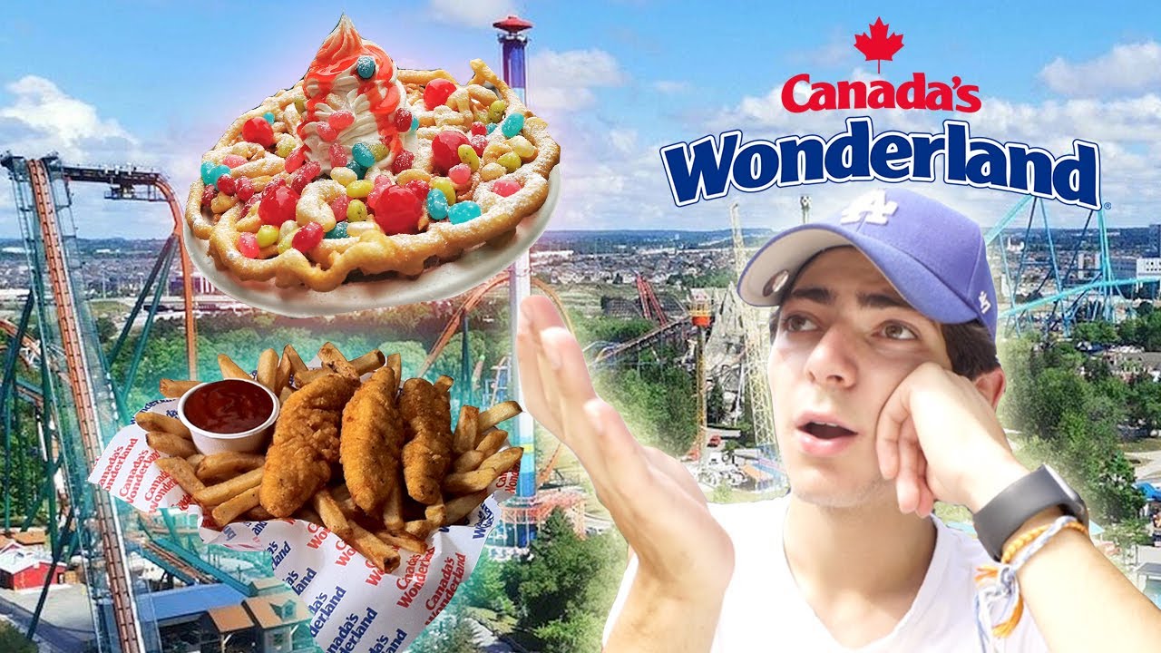 i ATE everything at CANADA'S WONDERLAND so you wouldn't have to (Full Food Tour + More!)