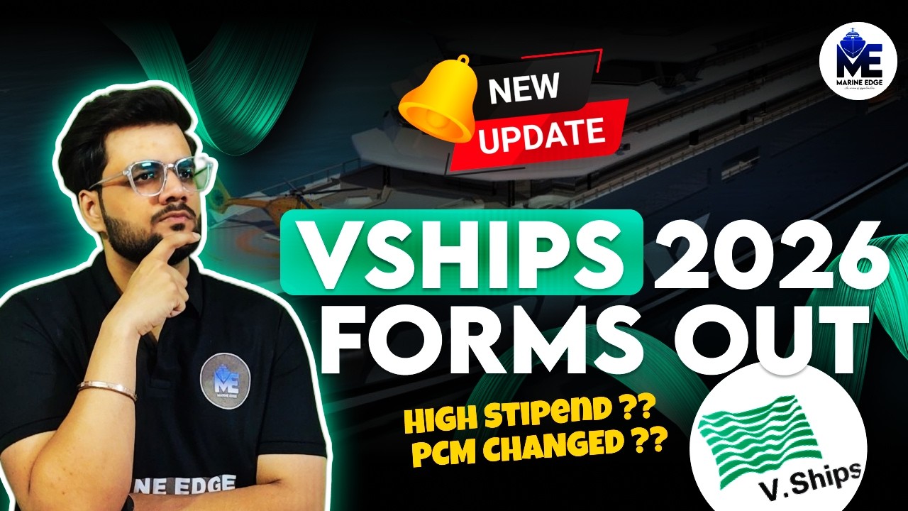 VSHIPS 2026 LIVE🚨| Everything you should know before applying | Marine Edge