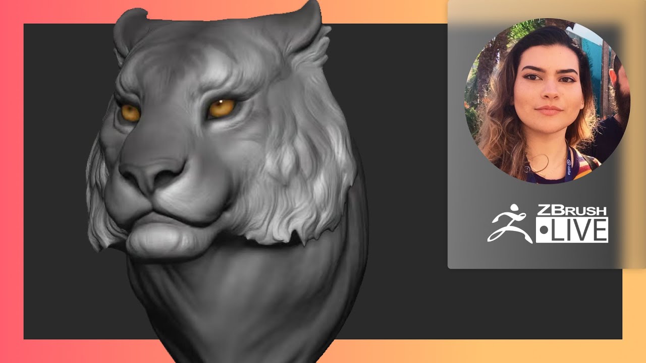 [PT-BR & EN] Sculpting, VR & Positivity: Tigers  - Ana Carolina Pereira - ZBrush