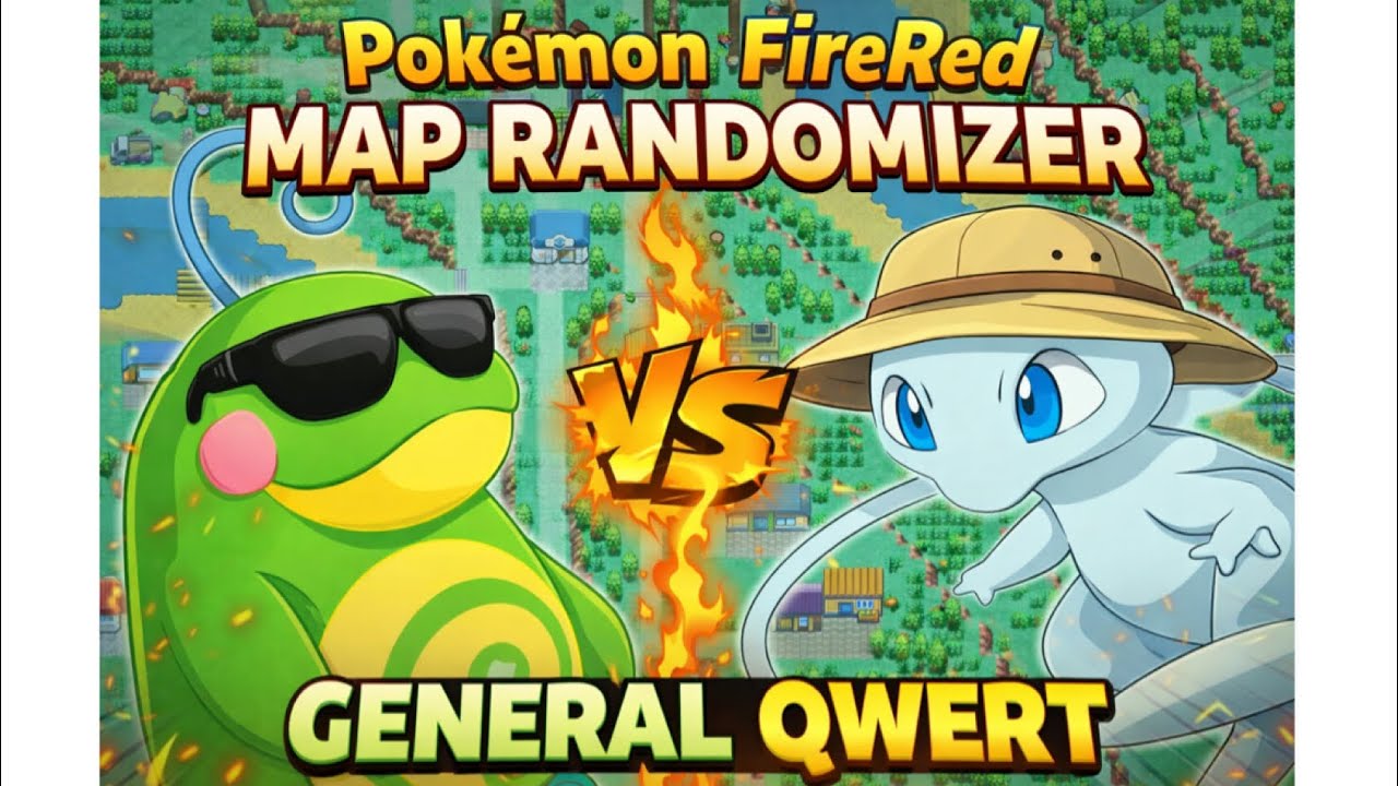 Pokemon FireRed Map Randomizer VERSUS GeneralQwert