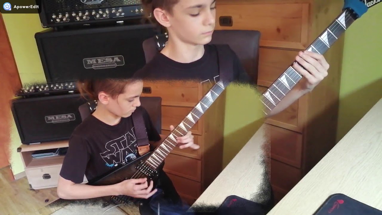 Acid Drinkers   Dancing in the Slaughterhouse (guitar cover)