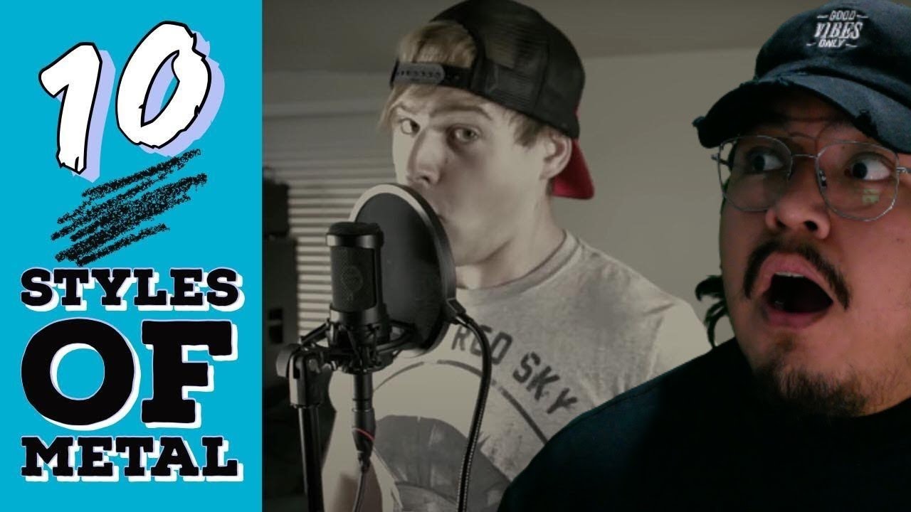 REACTION 10 styles of metal JARED DINES