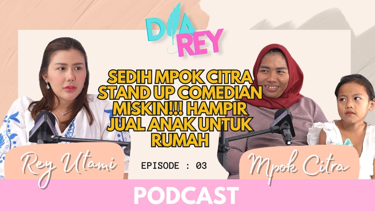SEDIH MPOK CITRA, KOMIKA MISKIN HARUS MAKAN KERAK NASI!!!