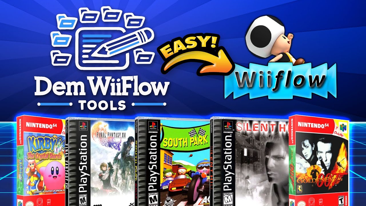 Wiiflow Tools v5.0 — самый простой способ добавить игры и обложки