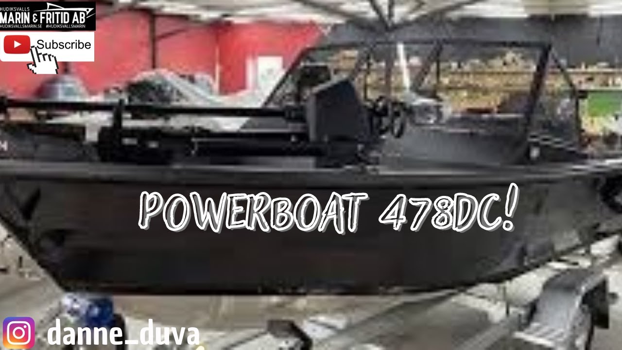 Powerboat 478DC & En 10+ Gädda från Nakhodan!