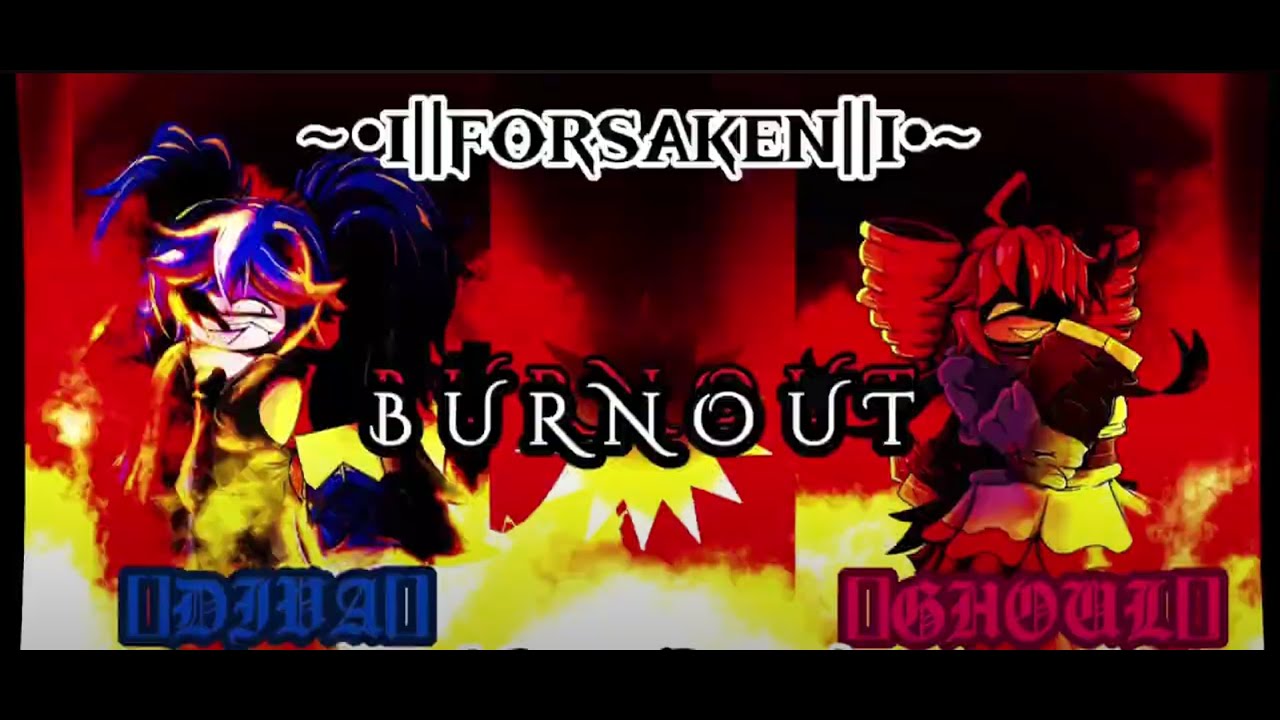🎙️❤️‍🔥•||[]BURNOUT[] -- FORSAKEN [SpeedPaint]||•❤️‍🔥🎙️