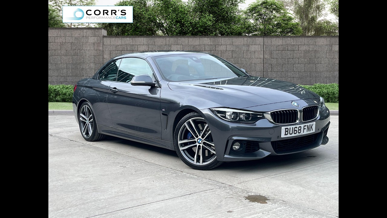 2019 BMW 4 SERIES 3.0 440i GPF M Sport Convertible 2dr Petrol Auto Euro 6 (s/s) (326 ps)