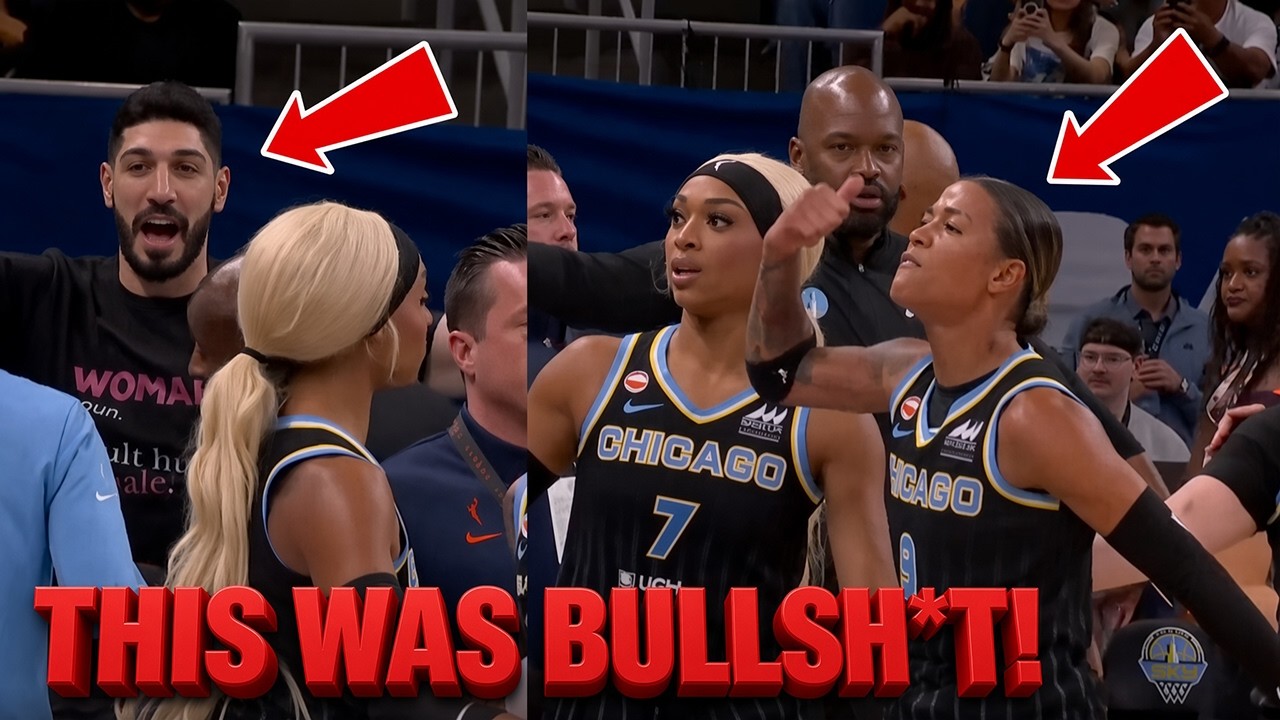 WNBA player Natasha Cloud gets Trans WNBA prospect Enes Kanter Freedom EJECTED!
