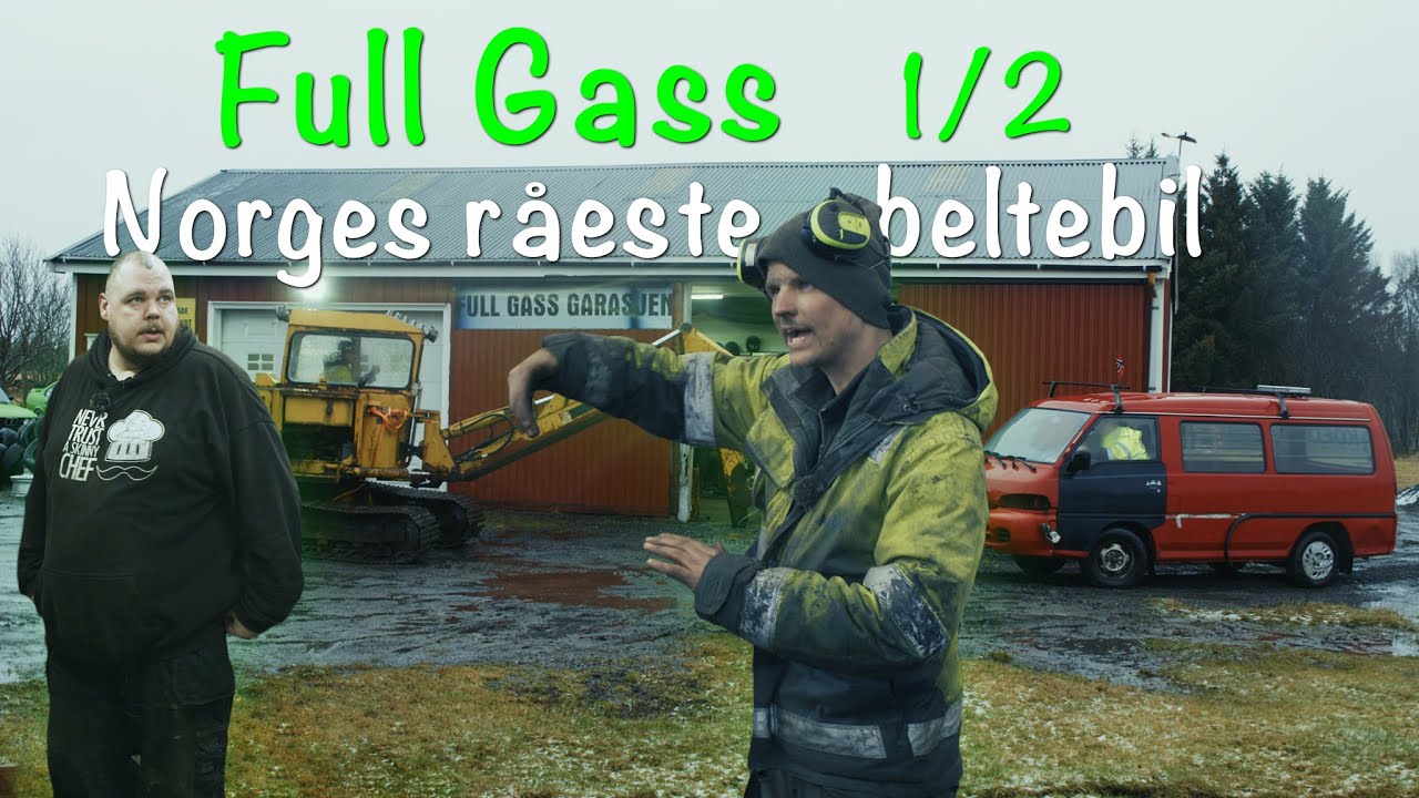 FULL GASS -Kåre Svæsaspær & Thomas Kokken bygger NORGES RÅESTE BELTEBIL! DEL 1