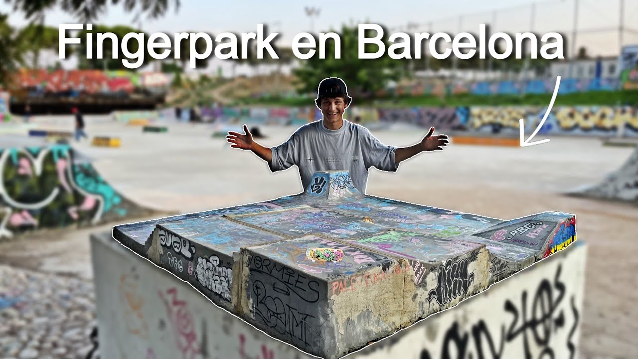 Visité un Fingerpark en Barcelona, España 🇪🇸