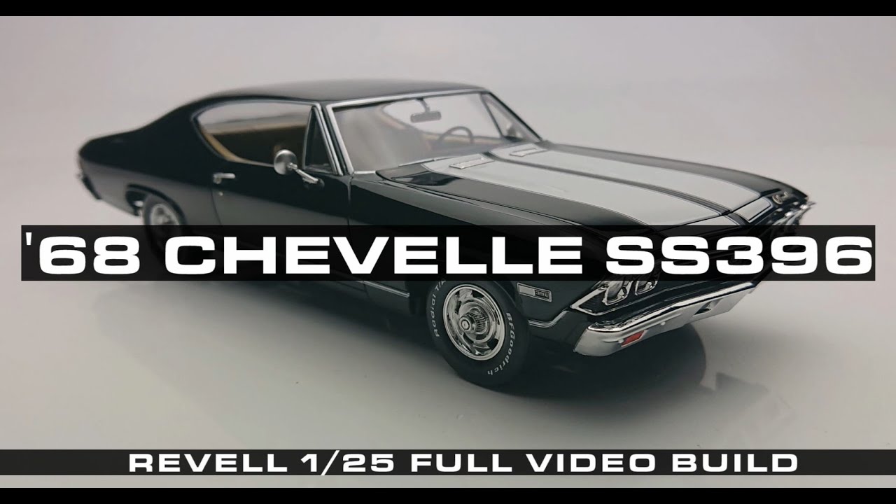 1/25 Revell '68 Chevrolet Chevelle SS396  full video build  1/25 Revell 68年雪弗蘭 SS396 製作全紀錄