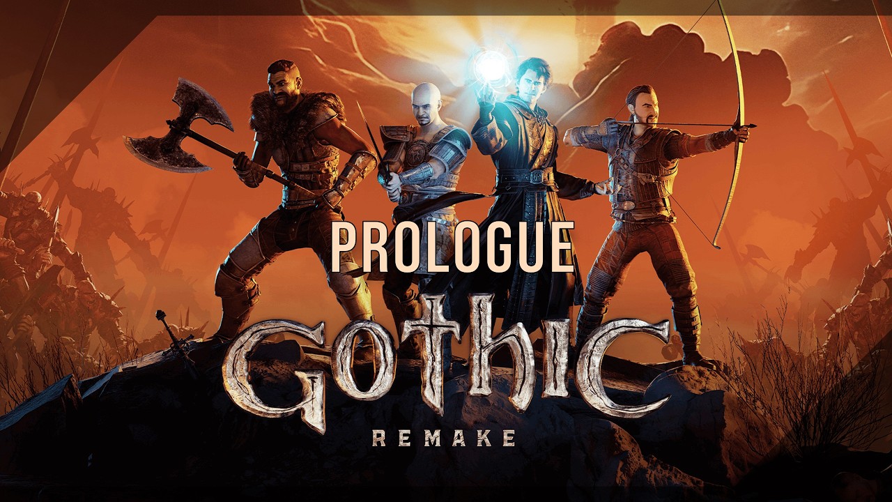 Gothic 1 Remake (Сложный режим + Перманентная смерть) Прохождение на 100% Часть 01 Пролог