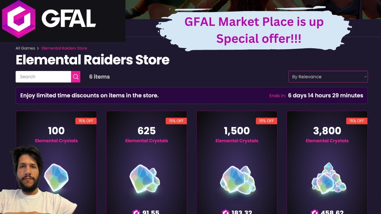 GFAL Marketplace is out | How to create a wallet? How to buy from the marketplace? Spacial offer!!!