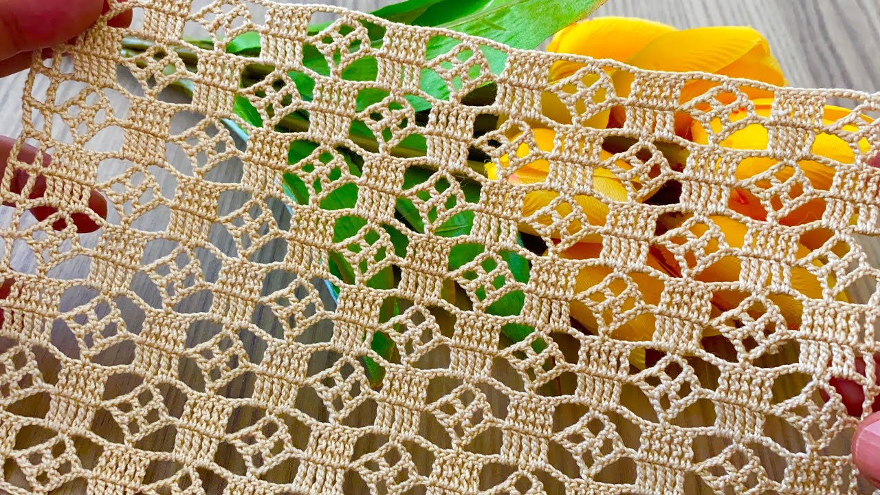 SO BEAUTIFUL and EASY Different Crochet Tunic, Blouse, Shawl, Runner Pattern 