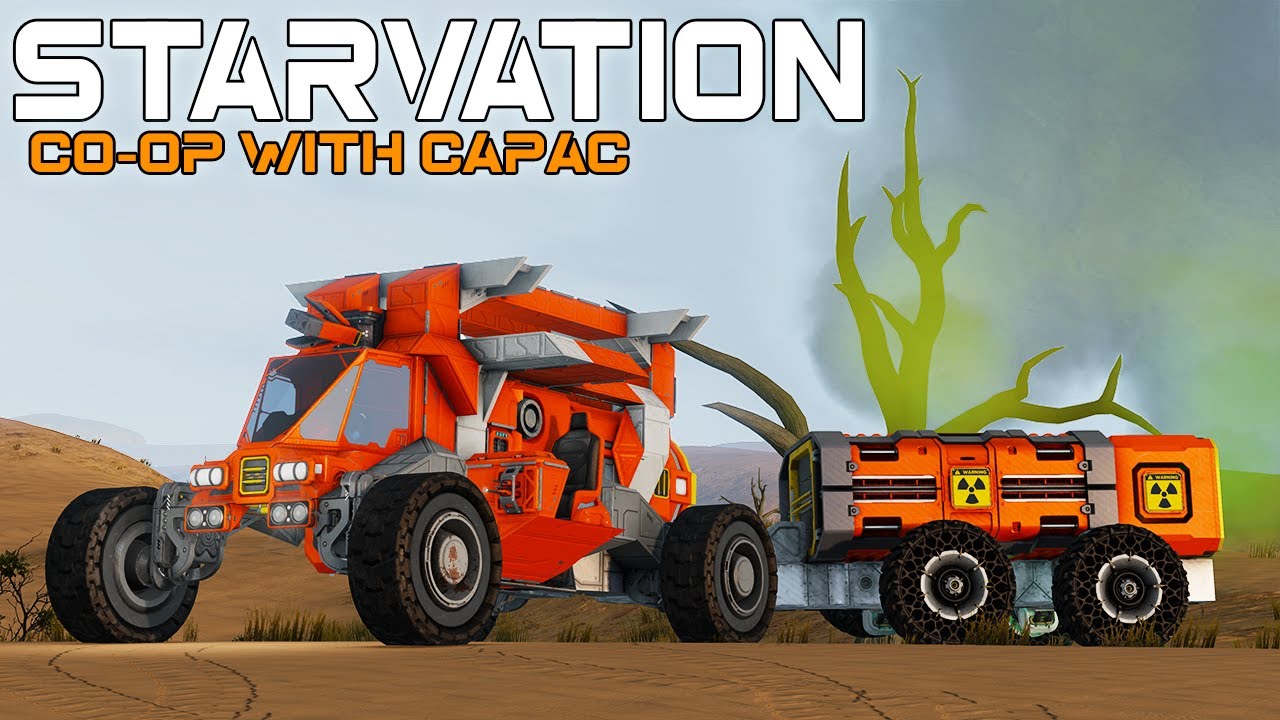 Starving with Capac Again! | Space Engineers Co-op Survival, Vanilla adjacent