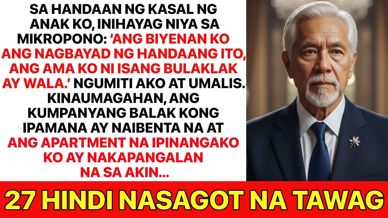 Sa kasal ng anak ko: 