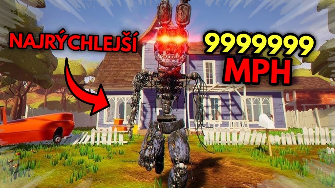 Je Toto NAJRÝCHLEJŠÍ Animatronik v Hello Neighbor?!...