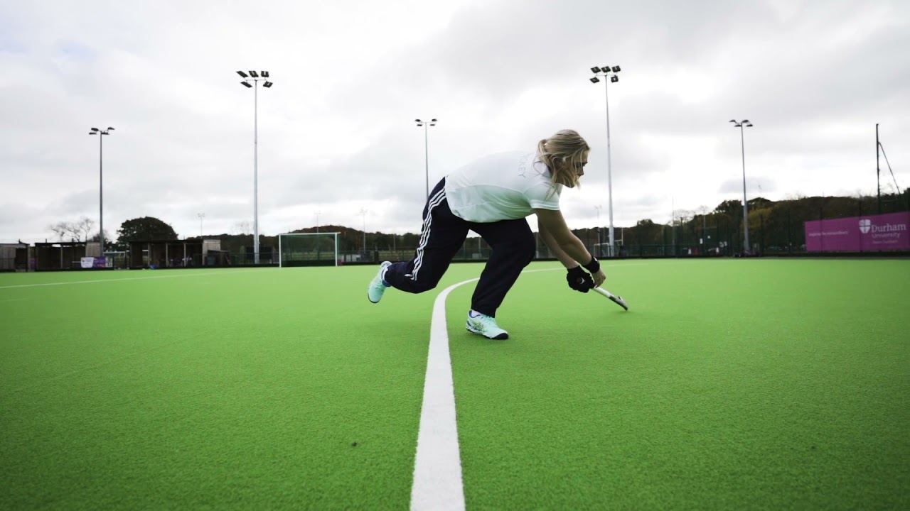 Learn to sweep a ball with Scottish International hockey player Kerry-Anne Hastings