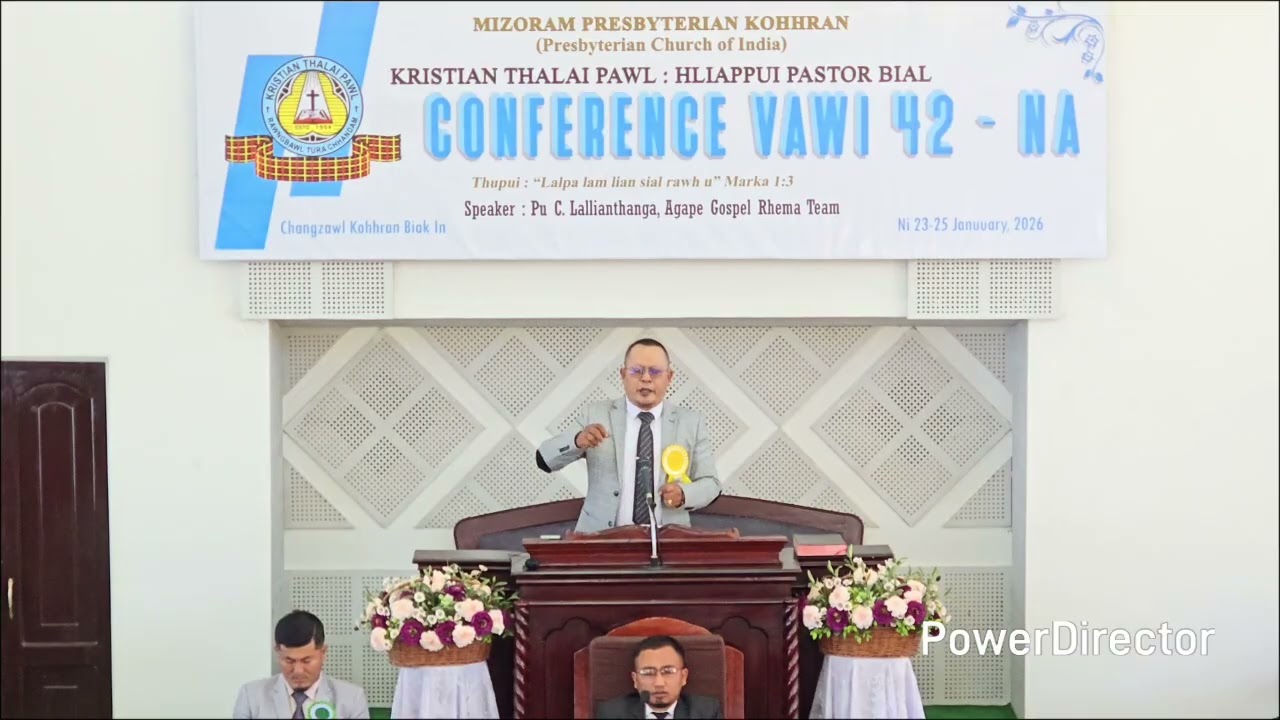 Hliappui Pastor bial KTP conference.Lalpa lamlian sial rawh u(keimahni-ah)C.Lallianthanga(Thangtea)