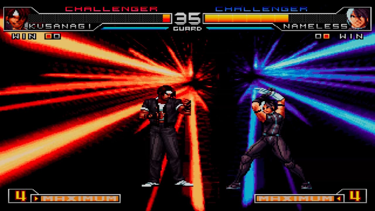 [TAS+VS] NAMELESS VS KUSANAGI (KOF2002UM)