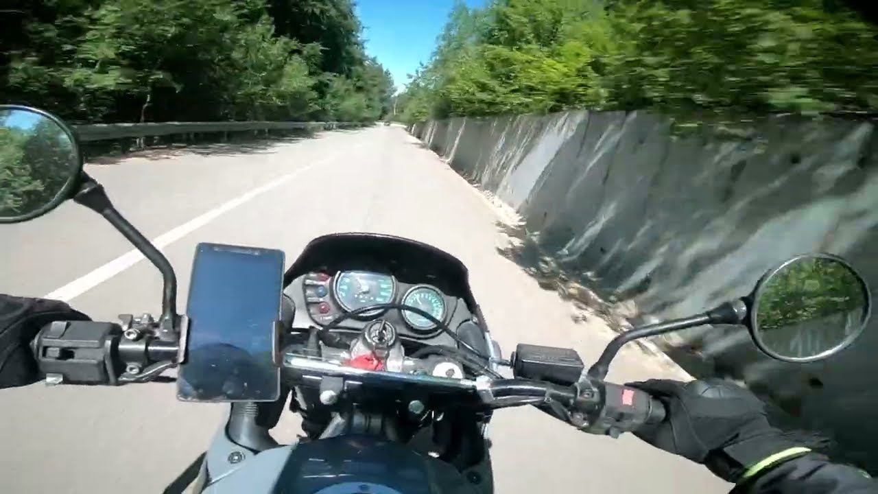 Kawasaki KLE 500 - Padis Románia Túra 2