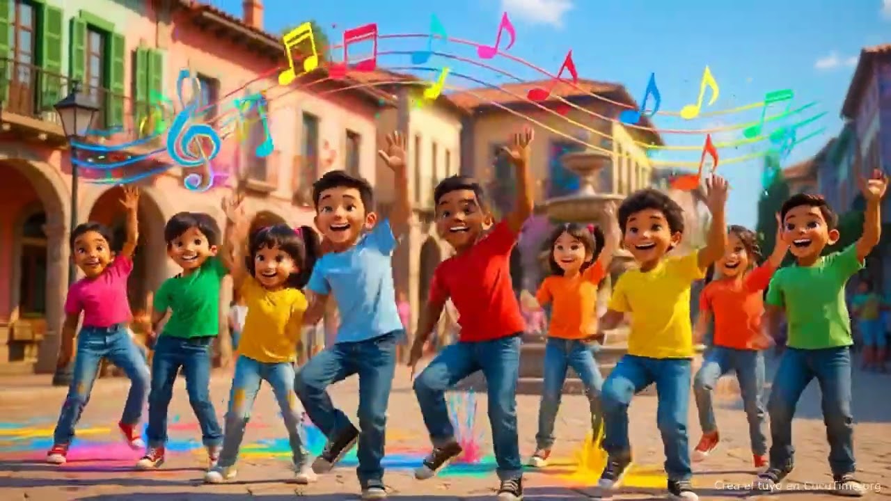 ¡Pinta y baila esta cumbia!