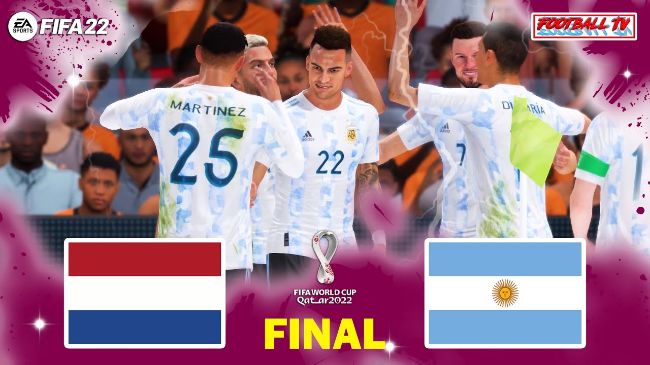 FIFA 22 - Netherlands vs Argentina | Final FIFA World Cup | PC Gameplay
