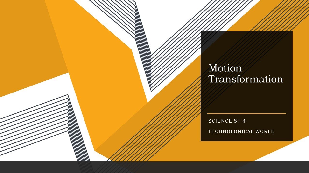Motion Transformation Systems Overview