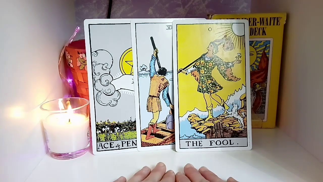 el Tarot Universal R.W | TIRADA DE TRES CARTAS - APRENDIENDO A COMBINAR