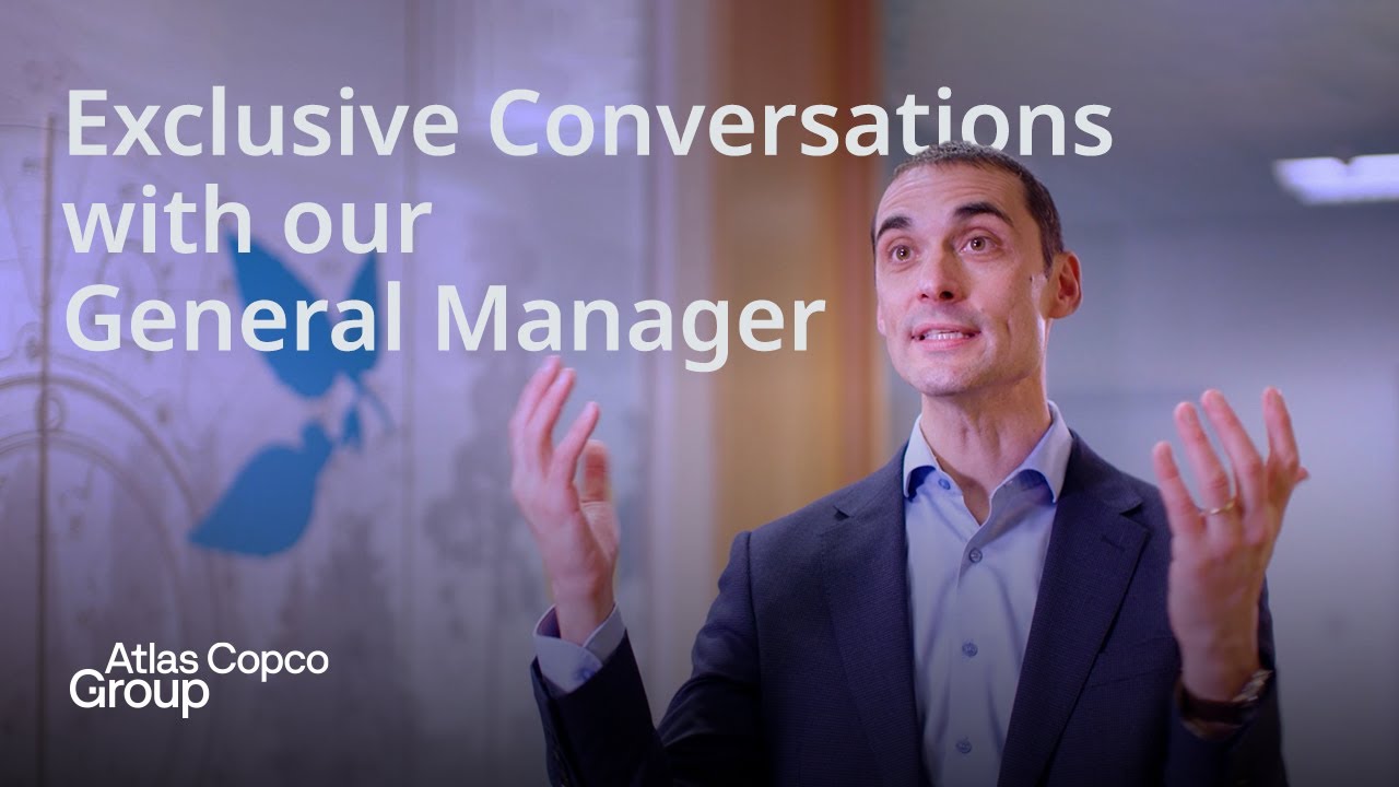 Exclusive  Conversations with our General Manager  | Atlas Copco Compressor Technique - UK