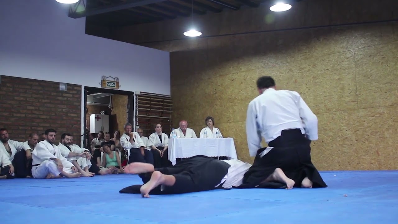 Examen 2do Dan Aikikai. Raúl Dominguez