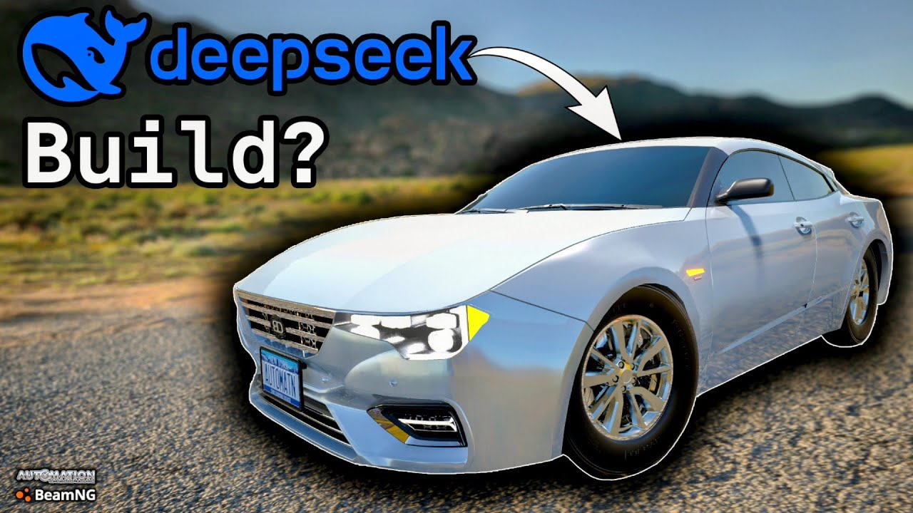 Can DeepSeek AI Build Me a Supercharged Car? | Automation Game & BeamNG.drive