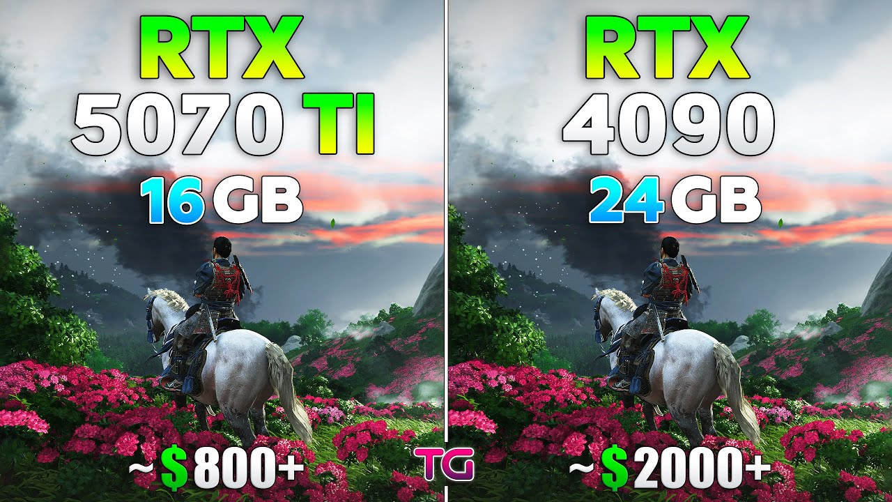 RTX 5070 Ti vs RTX 4090 - Test in 10 Games | 4K
