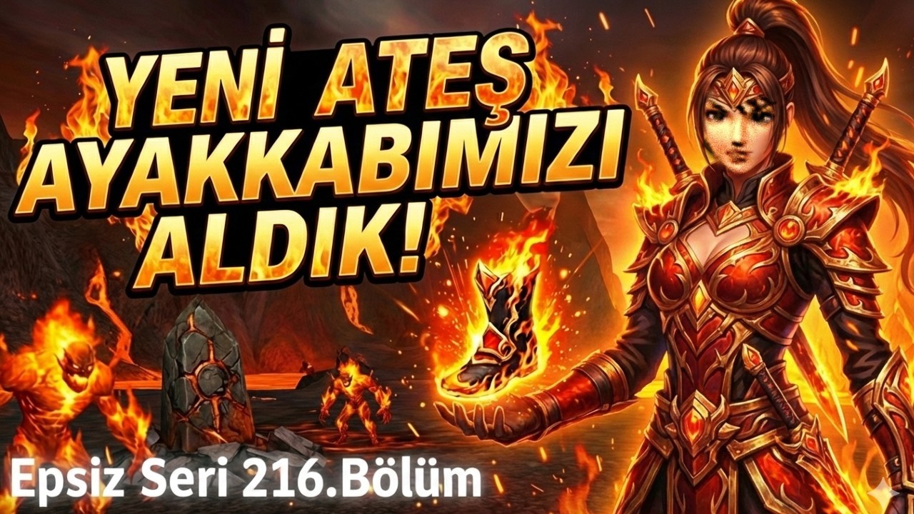 Yeni Ateş Ayakkabımızı Aldık | Metin2 TR Epsiz İlerleme Serisi 216.Bölüm