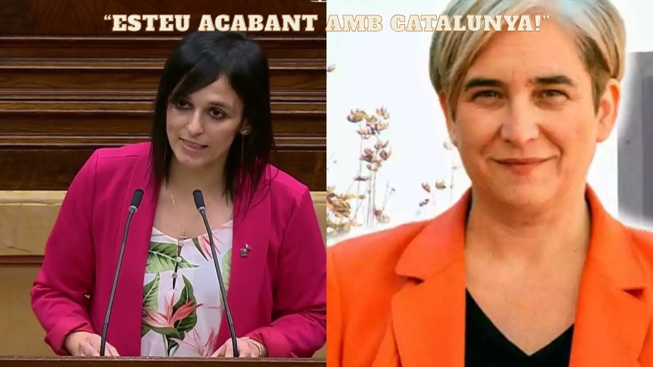 (VÍDEO) BOMBA! SÍLVIA ORRIOLS ALLIÇONA ADA COLAU i els COMUNS al PARLAMENT de CATALUNYA