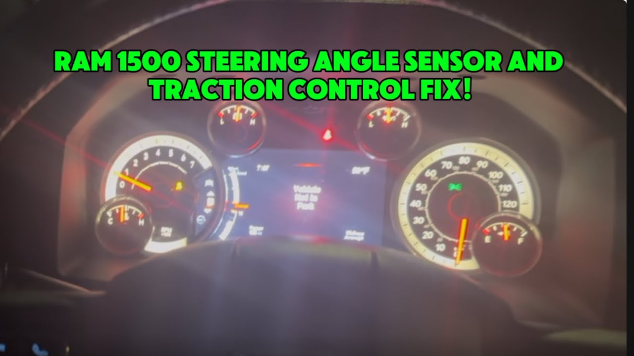 Ram 1500 steering Angle sensor fixed.