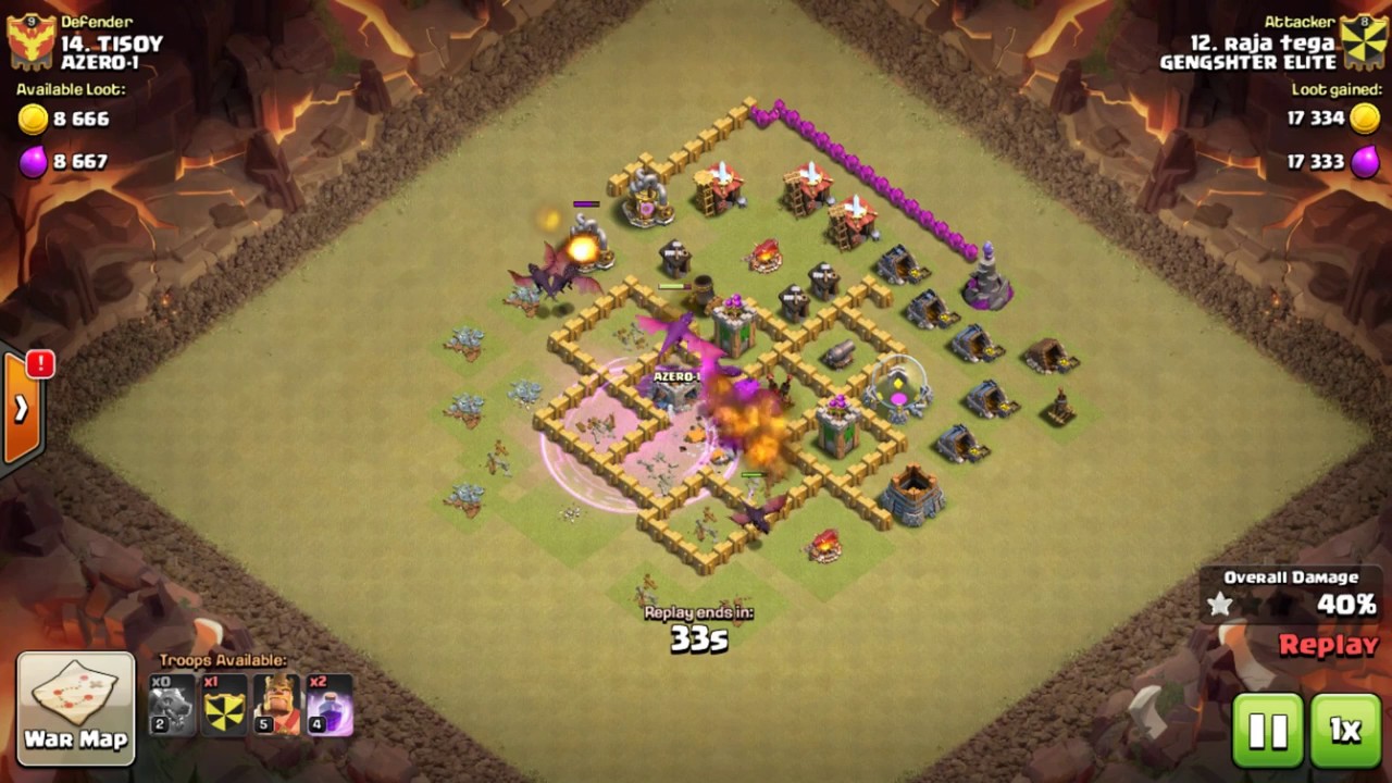 Dragloon - Best TH7 Attack Strategy - 3 Stars Every Time in Clan War | Clash of Clans