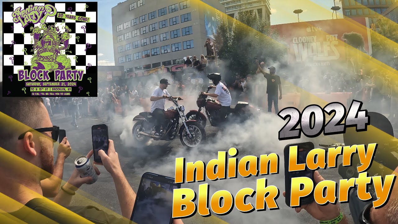 Indian Larry Block party 2024 #Brooklyn #subscribe