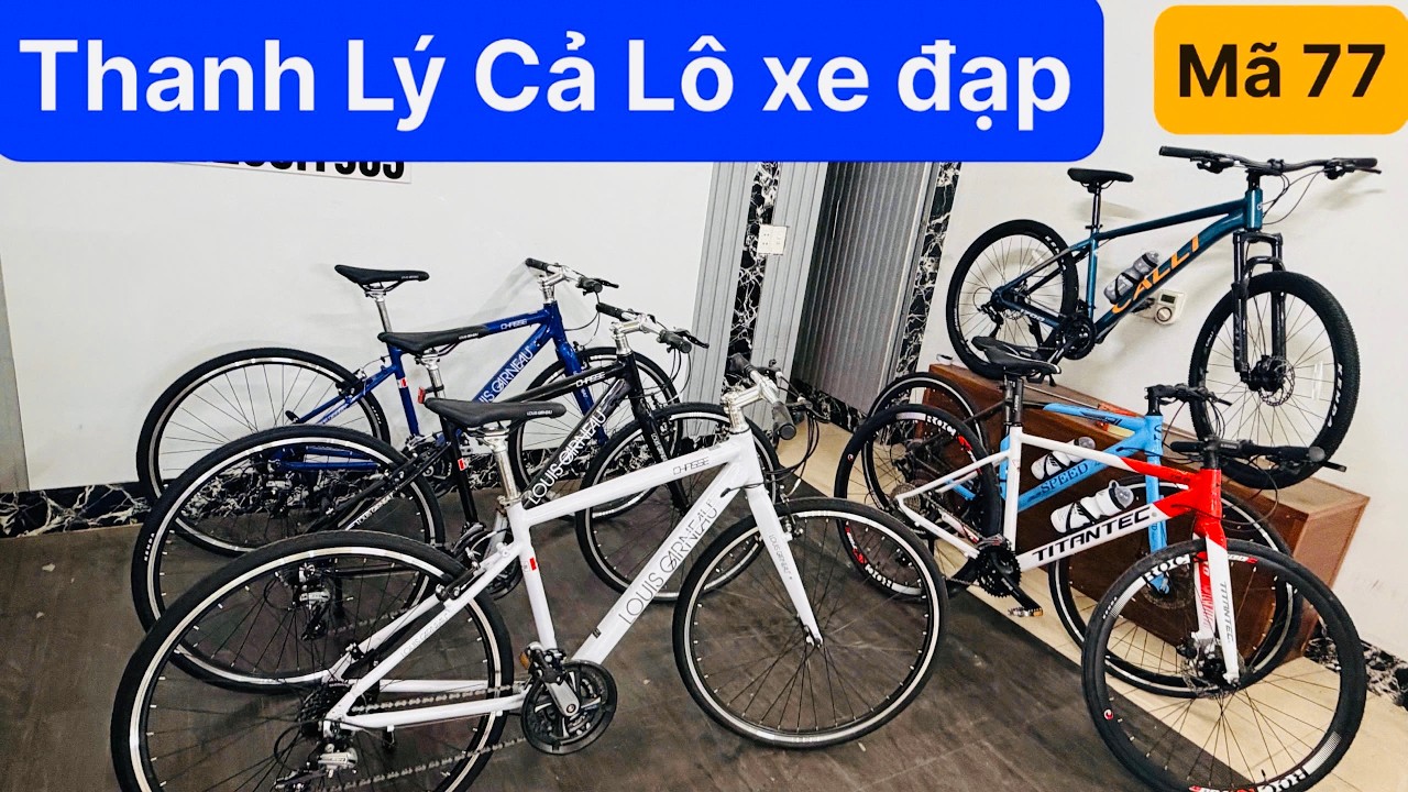 XE ĐẠP NHẬP KHẨU HƠN XE ĐẠP CŨ BÃI NHẬT Khuyến mại đầu năm Lô xe đạp XE ĐẠP NHẬP KHẨU CỐI NỔ TO