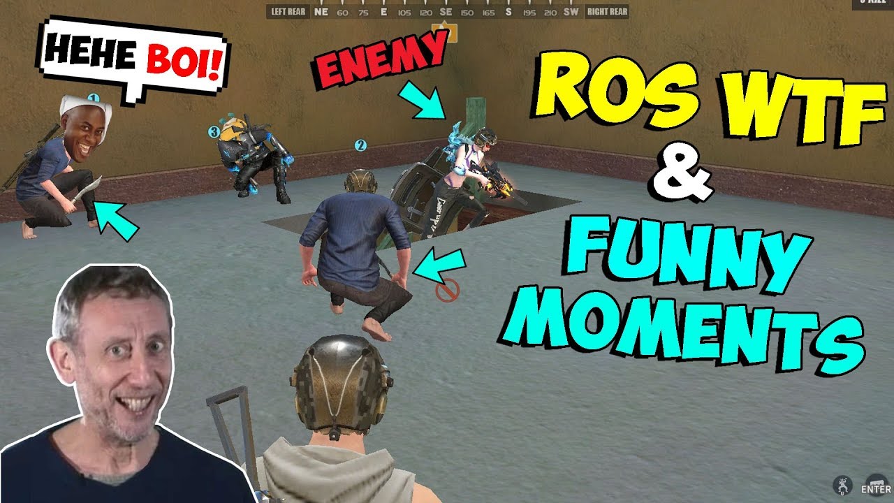 ROS WTF AND FUNNY MOMENTS! (RULES OF SURVIVAL)