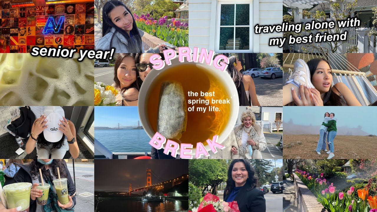 my last SPRING BREAK of HIGH SCHOOL.. (vlog)