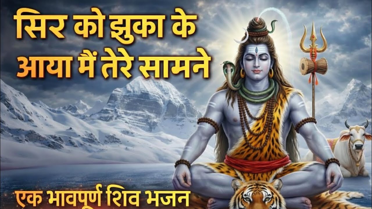 🌼latest soulful bhjan shree sda samb shiv🌼Parbhu ke charno m naman
