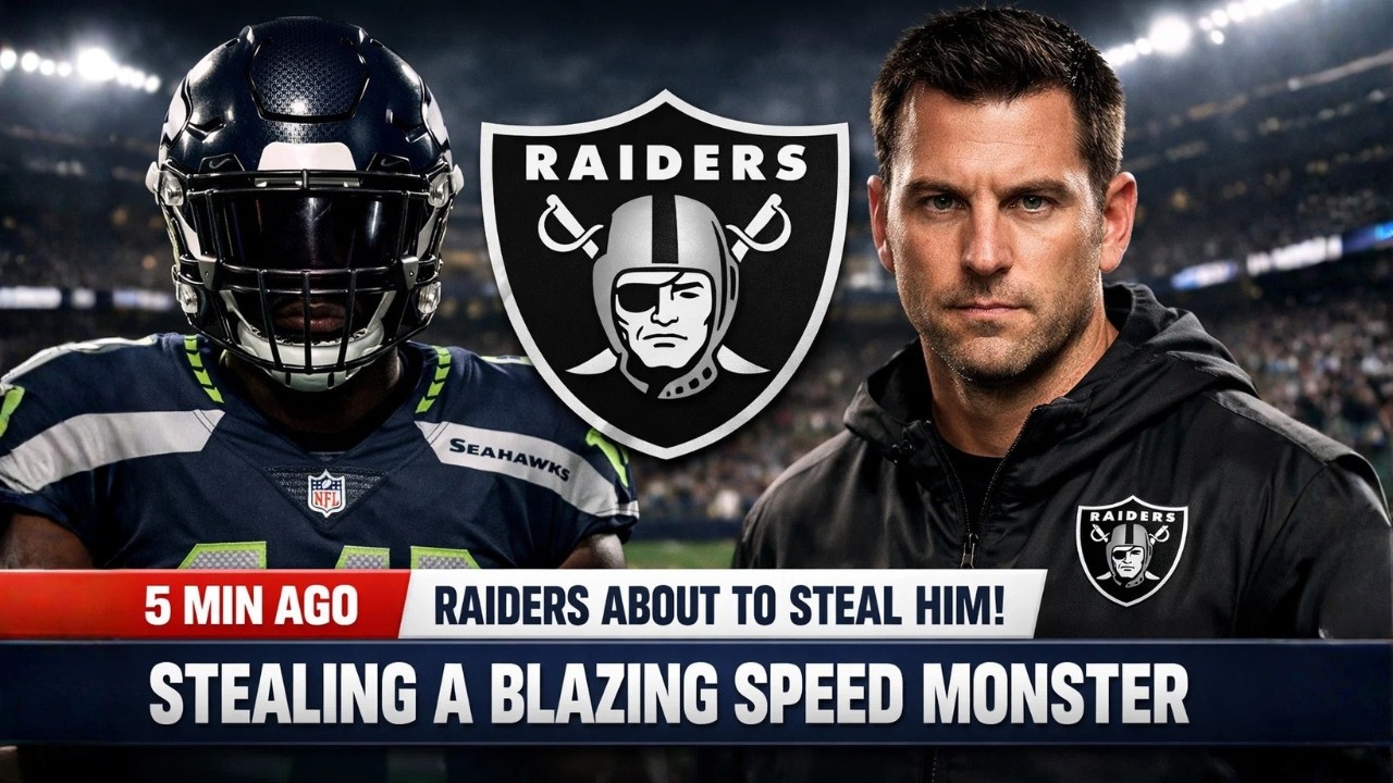 5 Min Ago: Raiders About To STEAL A Blazing Speed Monster