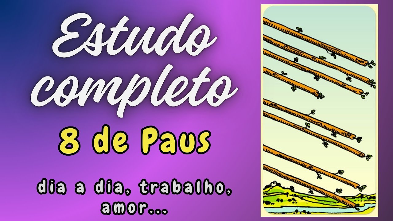 8 DE PAUS TAROT