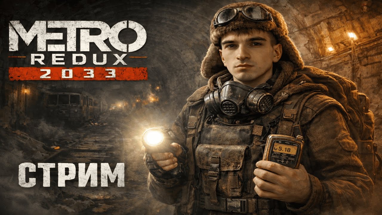ПРОХОДИМ МЕТРО 2033 / СТРИМ